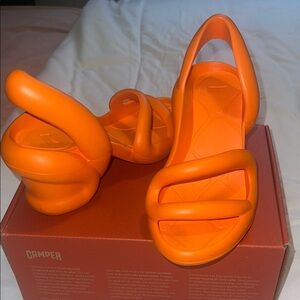 Camper Women's Orange Sandals